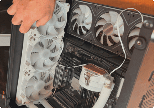 Install the CPU cooler